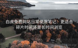 白虎免费网站日常使用笔记：更适合碎片时间还是长时间浏览