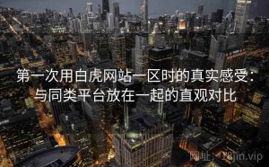 第一次用白虎网站一区时的真实感受：与同类平台放在一起的直观对比