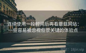 连续使用一段时间后再看蘑菇网站：一些容易被忽视但很关键的体验点