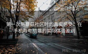 第一次用蘑菇社区时的真实感受：在手机与电脑端的实际体验差别
