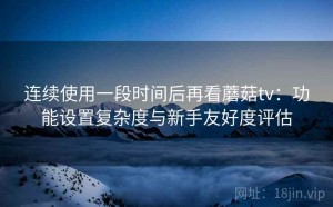 连续使用一段时间后再看蘑菇tv：功能设置复杂度与新手友好度评估