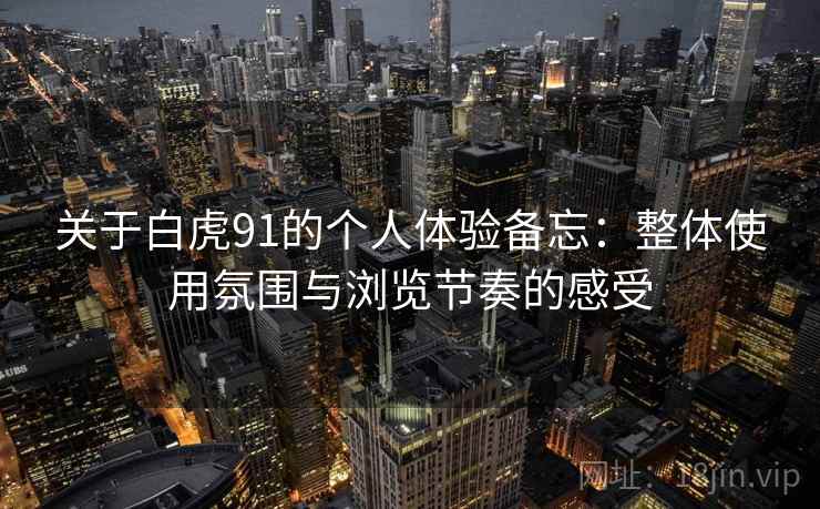关于白虎91的个人体验备忘：整体使用氛围与浏览节奏的感受
