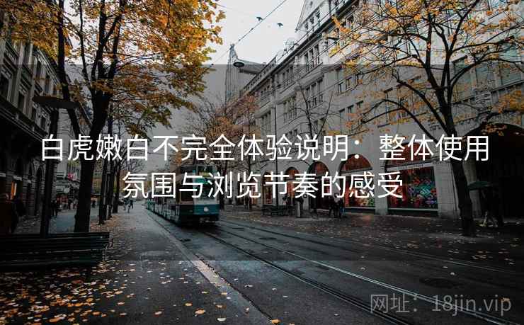 白虎嫩白不完全体验说明：整体使用氛围与浏览节奏的感受