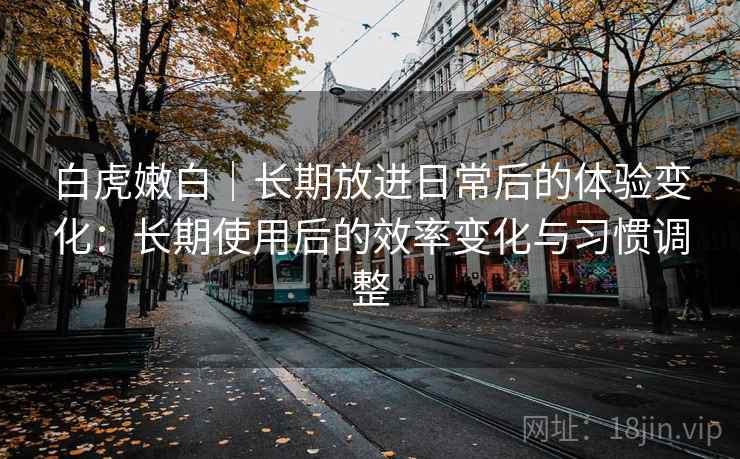 白虎嫩白｜长期放进日常后的体验变化：长期使用后的效率变化与习惯调整