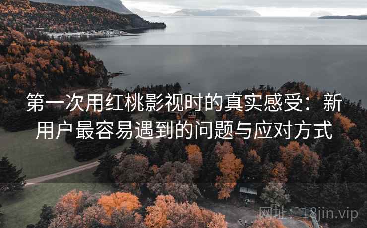 第一次用红桃影视时的真实感受：新用户最容易遇到的问题与应对方式