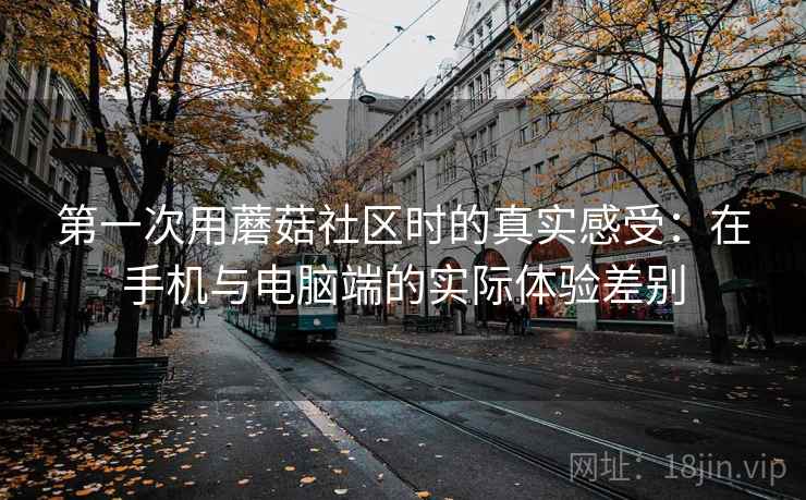 第一次用蘑菇社区时的真实感受：在手机与电脑端的实际体验差别